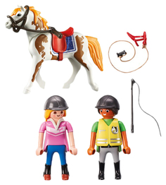Игровой набор Playmobil Конный спорт: Инструктор наездников