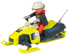 Игровой набор Playmobil Зимние виды спорта: Сноумобиль