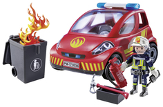 Игровой набор Playmobil Промо набор: Пожарник с машиной