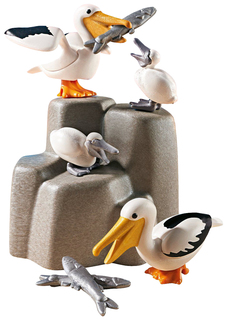 Игровой набор Playmobil Аквариум: Семья пеликанов