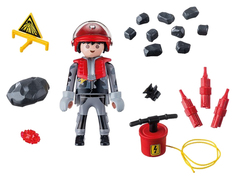 Игровой набор Playmobil Экстра-набор:Рок-бластер со щебнем