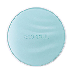 Тональный крем The Saem Eco Soul Essence Cushion Matt Longwear SPF50+ 21 Light Beige 13 г