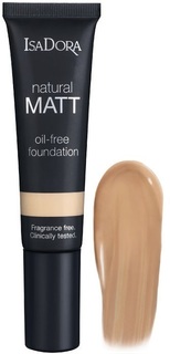 Тональный крем IsaDora "Natural Matt. Oil-Free Foundation" матирующий, 35 мл