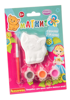 Набор для творчества Bondibon магнит - кошка