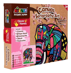 Роспись по холсту Avenir Слон