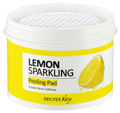 Ватные диски Secret Key Lemon Sparkling Peeling Pad 70 шт