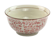 Салатник Roomers FB-097-1 /6.5 Бежевый, красный