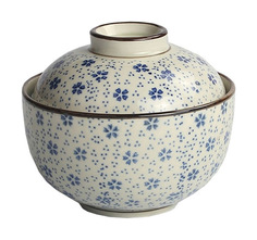 Салатник Roomers GB-06032-2 /4.5 Белый, синий