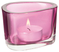 Подсвечник Leonardo 18128 Розовый