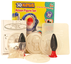 Комплект для 3D спиннера 3DManual Роботы
