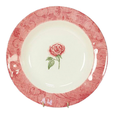 Тарелка Easy Life FLORAL DAMASK R0311/FLDA Белый, розовый