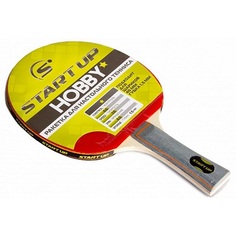 Ракетка для настольного тенниса Start Up 9867 Hobby 1Star, красная