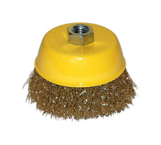 Щетка д/УШМ М14/100мм чашечная сталь прям 51533 Энкор