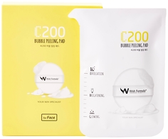 Пилинг для лица Wish Formula C200 Bubble Peeling Pad 4 шт