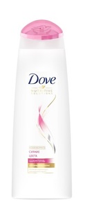 Шампунь для волос Dove "Hair Therapy Сияние цвета"