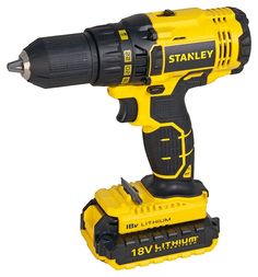 Аккумуляторная безударная дрель-шуруповерт STANLEY SCD20S2K