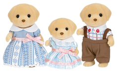 Игровой набор Sylvanian Families Семья Лабрадоров (3 фигурки)
