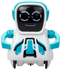 Интерактивный робот Silverlit Покибот белый с синим