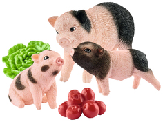 Фигурка животного Schleich Мама свинья с поросятами 42422