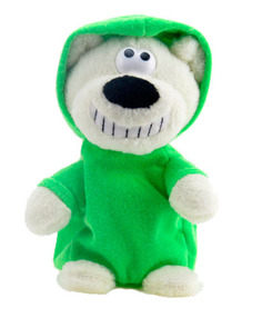 Интерактивная игрушка Woody OTime Плюшевый медведь DJ Green