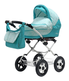 Коляска 3 в 1 BartPlast 3 в 1 Mirage PCOF бирюзовая