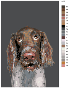 Картина по номерам, 40 x 60, A170