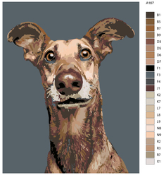 Картина по номерам, 40 x 50, A167