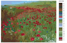 Картина по номерам, 30 x 40, RRBP-Z101743