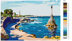Картина по номерам, 40 x 60, KRYM-SV01