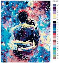 Картина по номерам, 40 x 50, Z101663