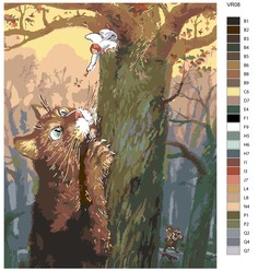 Картина по номерам, 40 x 50, VR08