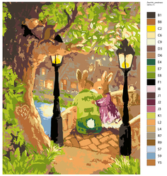 Картина по номерам, 40 x 50, ARTH-ZV