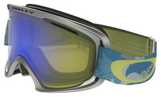 Горнолыжная маска Oakley O2 2017/2018 темно-серая/темно-голубая M