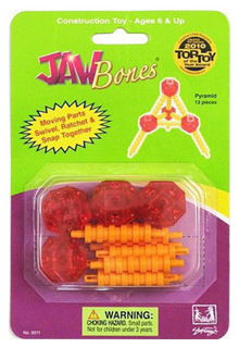 Конструктор пластиковый Jawbones Пирамида 13 деталей