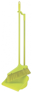 Набор для уборки " ЛЕНИВКА" (совок+щетка), зеленый //ELFE Light