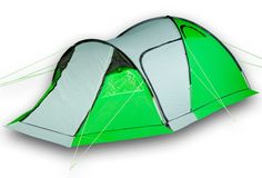 Палатка Maverick Ideal Comfort Alu трехместная зеленая