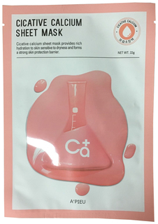 Маска для лица APieu Cicative Calcium Sheet Mask 22 г