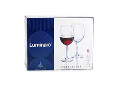 Набор фужеров Luminarc versailles для красного вина 6шт