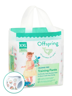 Подгузники-трусики Offspring XXL 15-23 кг 24 шт. Совы