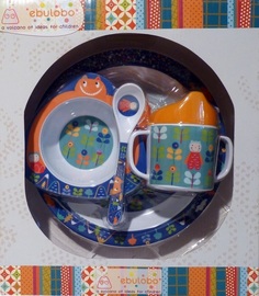 Набор детской посуды Ebulobo 4 предмета Гигант в подарочной коробке