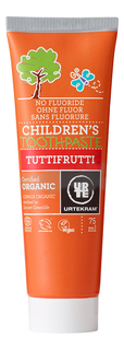 Детская зубная паста Urtekram Фруктовая 75 мл
