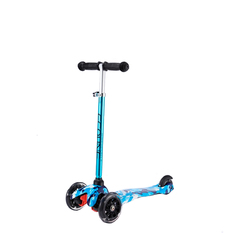 Самокат трехколесный Аmigosport ECOLINE JUNIOR WT голубой Amigosport