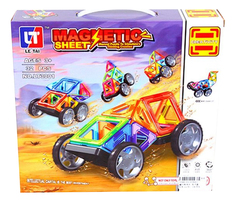 Магнитный 3D-конструктор Ралли 32 дет. Shantou Gepai LT3001