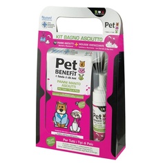 Набор Pet Benfit Сухая ванна: пена-мусс,180 мл + 12 сухих полотенец
