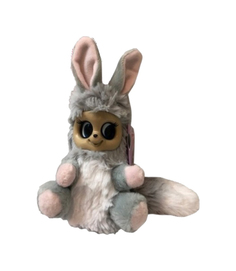 Мягкая игрушка 1 TOY Пушастик серый Bush Baby World