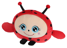 Мягкая игрушка-антистресс 1Toy Squishimals Красная божья коровка 20 см