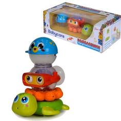 Игрушка для купания Baby Care Пирамида Водолазики