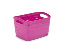 Корзина для белья Curver Ribbon s 27 x 21 x 17 см фиолетовая
