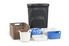 Корзина для белья Curver Ribbon s 27 x 21 x 17 см белая
