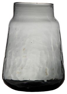 Ваза Hakbijl Glass Grey trans 41266h Серый